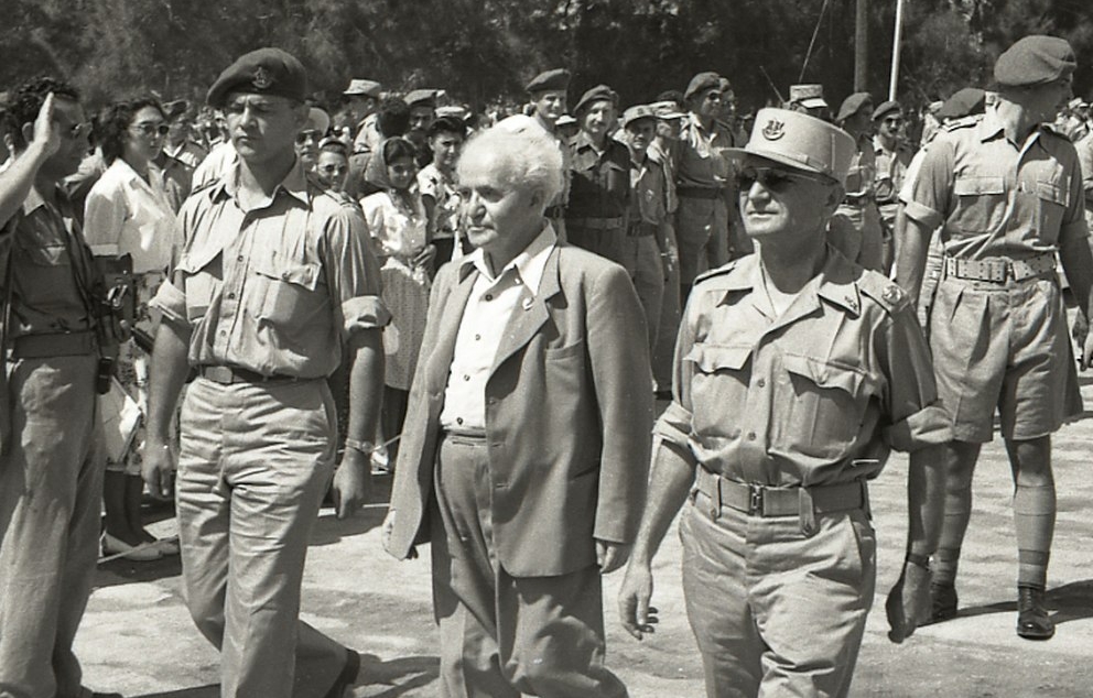 David Ben Gurion 1948 Benno Rothenberg