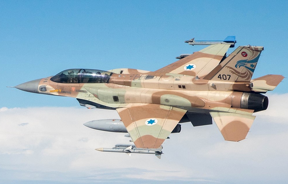 מטוס F-16I "סופה", 2016   מקור: ויקיפדיה (חיל האוויר הישראלי)