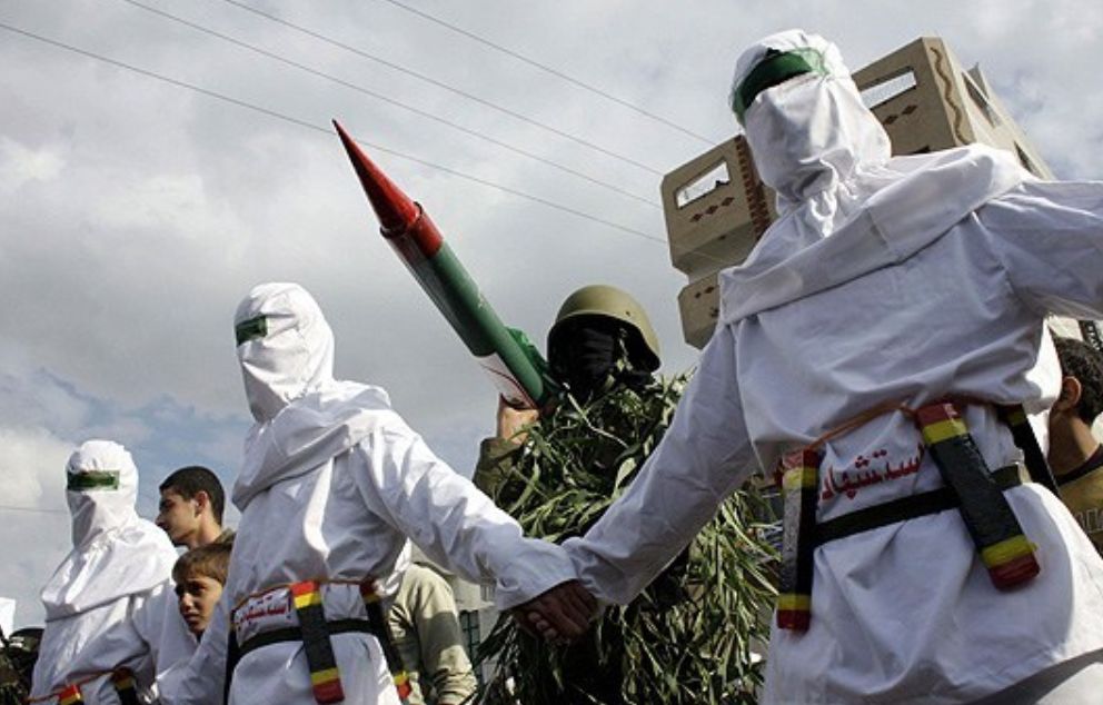 כוחות חמאס במצעד צבאי, 2011   מקור: ויקיפדיה (האדי מוחמד)
