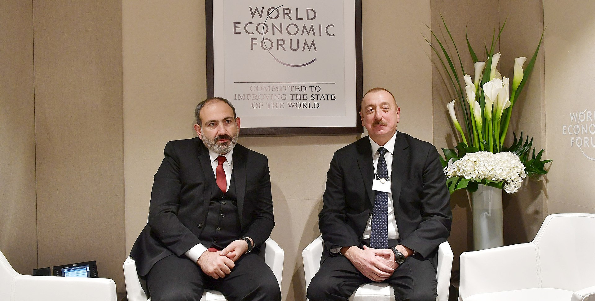 Ilham Aliyev and Armenian Prime Minister Nikol Pashinyan held informal meeting in Davos
