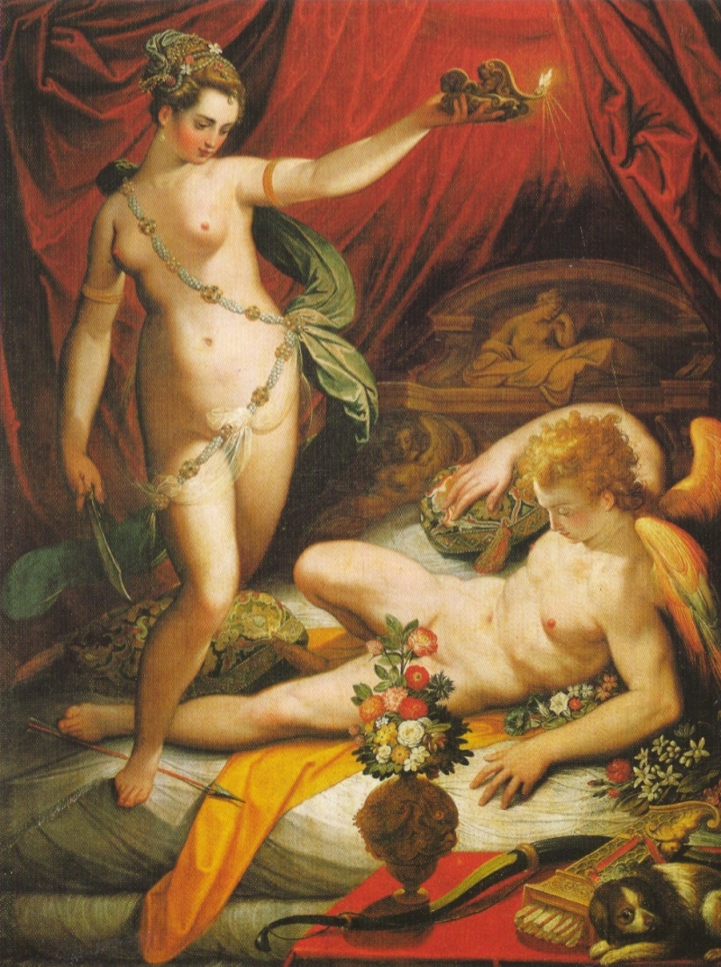 Jacopo Zucchi Amor and Psyche 01