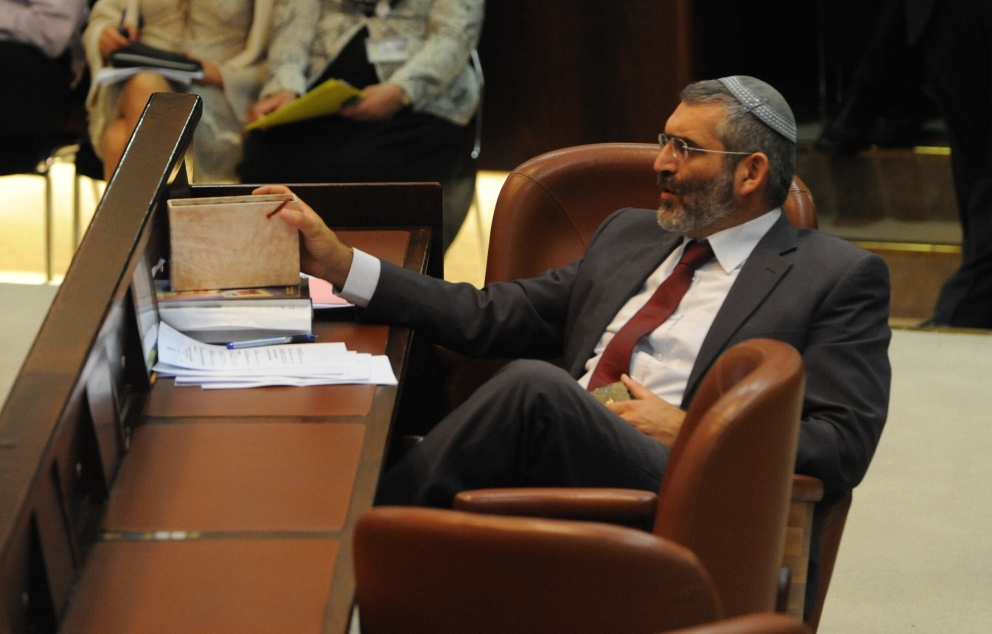 Knesset Member Michael Ben Ari 2011 Moshe Milner