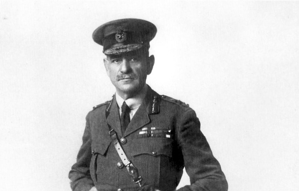 לוטננט גנראל ג'ון מונש, 1918   מקור: ויקיפדיה
