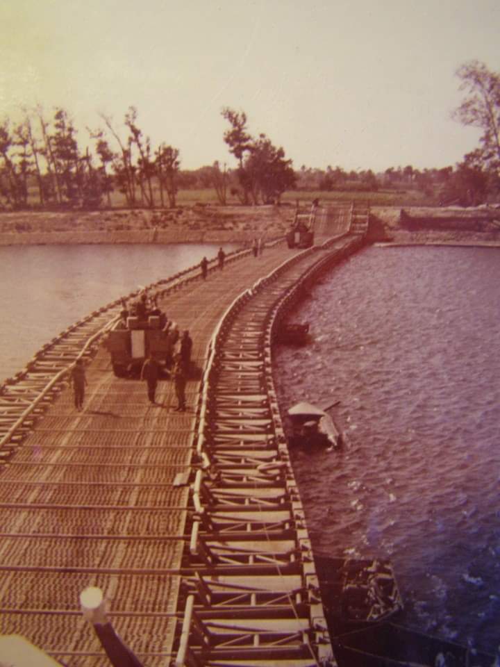 Mobile Bridge over Suez Canal Yok Kippur War