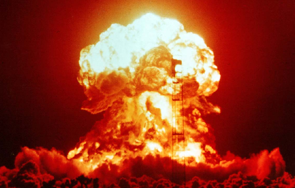 ניסוי גרעיני, נבדה, 1953   מקור: ויקיפדיה