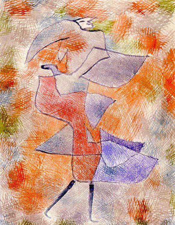 Paul Klee Diana in the Autumn Wind 1934