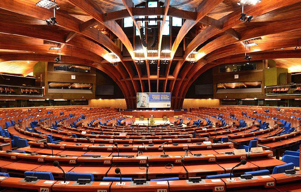 Plenary chamber of the Council of Europes Palace of Europe 2014 Adrian Grycuk