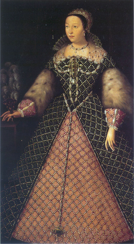 Portrait of Catherine of Medici Attributed to Germain Le Mannier