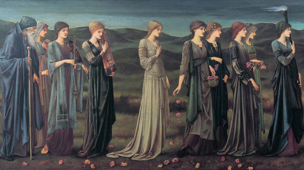 Psyches wedding Edward Burne Jones