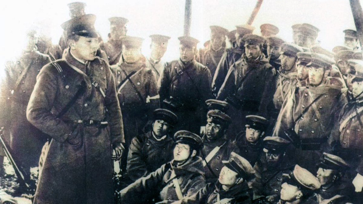 Rebel troops in February 26 Incident 1936