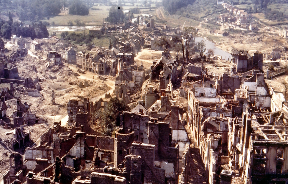 Saint Lo 1944 Capitale des Ruines libre de droit Conseil Régional de Basse Normandie
