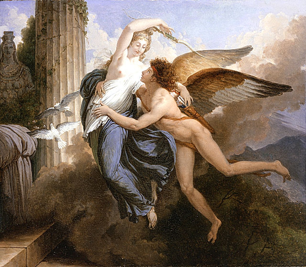 Saint Ours Jean Pierre The Reunion of Cupid and Psyche