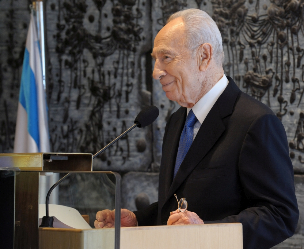 Shimon Peres 2012 Mark Neyman