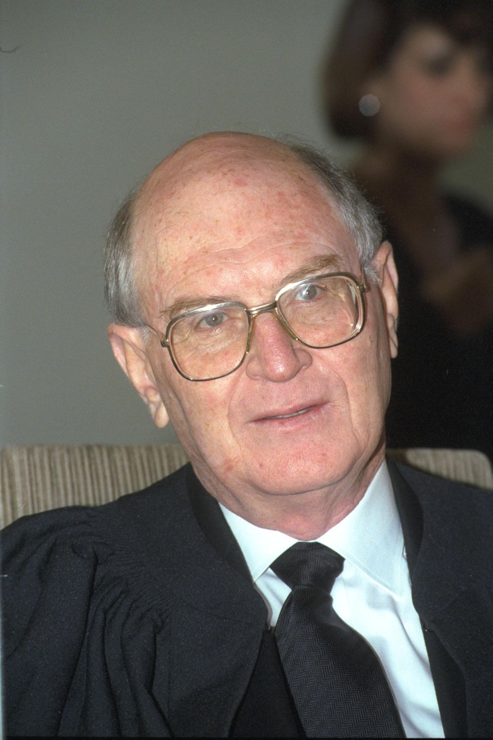 Supreme Court Justice Yitzhak Zamir 1994 Avi Ohayon