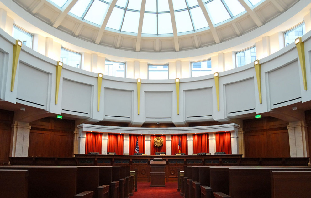 אולם בית המשפט העליון של מדינת קולורדו, 2013   מקור: ויקיפדיה (ג'פרי ביל)
