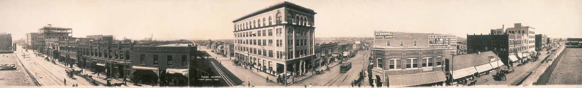 Tulsa Panorama 1909 a