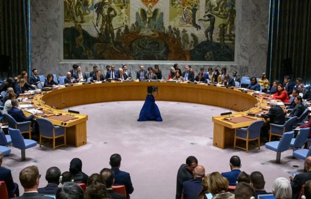הדיון על המצב במזרח התיכון במועצת הביטחון של האו"ם, 8 בדצמבר 2023   מקור: האו"ם (לואי פליפה)