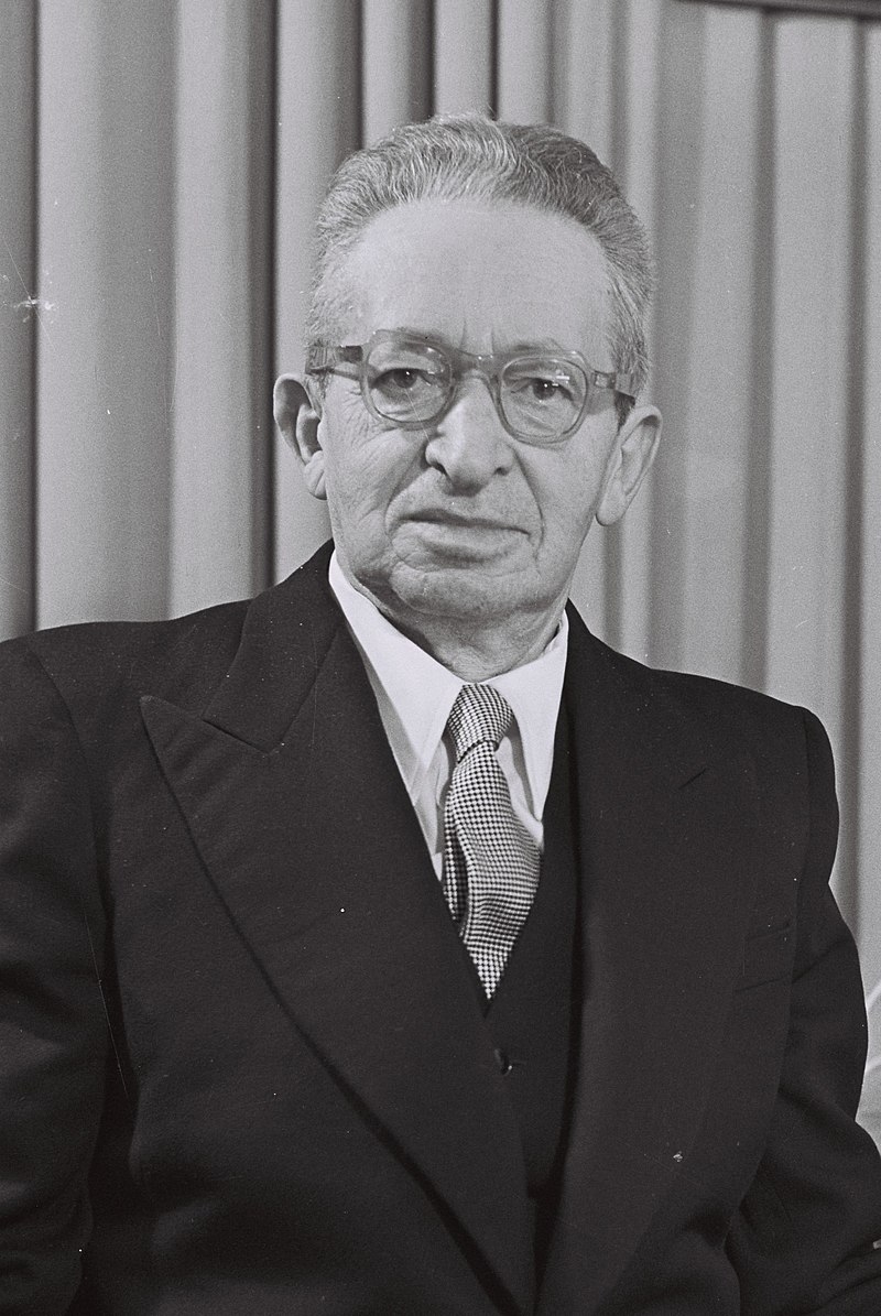 Yitzhak Ben Zvi 1952 Fritz Cohen